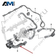 Топливопровод к двигателю BMW X4 (G02) 2018-2025 20d (B47D) 13535A79580