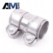 Двойной хомут глушителя 18307560777 на BMW E83 2.5si