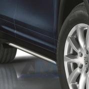 Накладка порога правая Porsche Cayenne (Черная) 958559888009B9