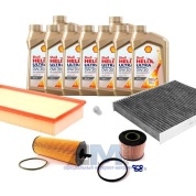 Комплект фильтров для ТО-2_4 Audi Q7 3.0TDI с маслом Shell 0W30