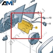 Шумоизоляция Volkswagen T-Roc Cabrio 2020-2024 2GC857389