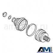 Ремкомплект наружнего ШРУСА на Audi R8 (L-R) 420498099