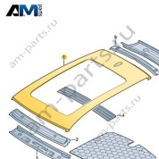 Крыша с люком 85H817111 на Ауди Q6 E-tron 2024-2026