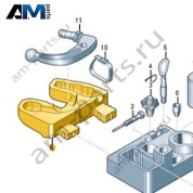 Крепление тягово-сцепного устройства Volkswagen Taigo 2022-2024 2G7807341
