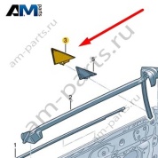 Угловая накладка Audi A7 (4K) 2019-2024 4K8837638
