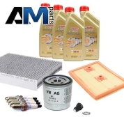 Набор для ТО-2 Polo Sedan New (2020-2023) 1.4 TSI с угольным фильтром (масло Castrol Magnatec 5W40)