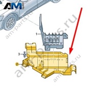 Кронштейн блока управления Audi Q8 e-tron 2024-2024/Audi e-tron 2019-2023 4KE907462