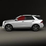 Стекло переднее левое A1667200020 Mercedes GLE W166