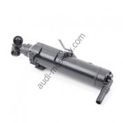 Оригинальный подъемный цилиндр с форсункой омывателя фар левый Audi A4 (B8) рестайлинг 8K0955101D