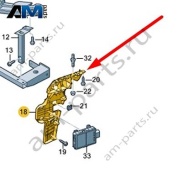 Направляющая Audi A8 (D5) 2018-2024 4N0807284A