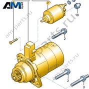 Стартер Volkswagen AMAROK 2013-2016 2H0911023K