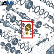 Свободно вращающаяся шестерня VAG 0A5311349AM