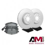 Передние диски и колодки Ауди А3 (8V) 1.8-2.0TSI