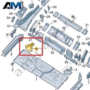 Распорка Volkswagen id3 2020-2024 1EA803250