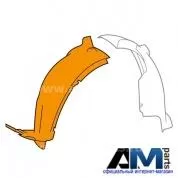 Подкрылок передний левый передняя часть Mercedes GLC Coupe 2016-2023 A2536907501