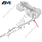 Подающая топливопровод от бака BMW 7 серия (G11/G12 LCI) 2019-2022 730d (B57P) 16127373616