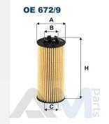 Масляный фильтр FILTRON (OE672/9) для BMW X2 (F39) 20d/20dX B47D