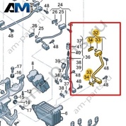 Трубопровод хладагента Volkswagen id3 2020-2024 1EA816542