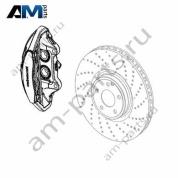Суппорт тормозной передний правый A2224215098 на Mercedes S-class W222