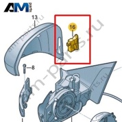 Индикатор смены полосы Volkswagen T-Roc 2018-2024 2GA949146