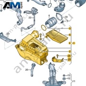 Воздушный фильтр VAG 1K0129607BB