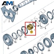 Игольчатый подшипник VAG 0CS311325