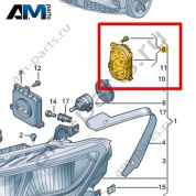 Светодиодный фонарь Volkswagen id4/id5 2021-2024 11A941479