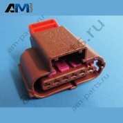 Корпус плоского разъема с фиксатором контактов Audi A4 (B8) 2008-2015 8K0973706A