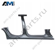 Отрезная деталь - порог Ауди А4 В9 (рестайлинг) 8W5809848