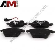 Колодки тормозные передние Behr-hella для Skoda Rapid 8DB355014511