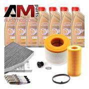 Набор ТО-2_4 для Ауди А6 C7 3.0TFSI (2011-2014) с маслом Castrol 5W30 (504_507)