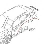 Декоративная накладка для Audi Q3 8U0853703A2ZZ