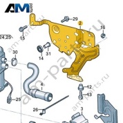 Держатель Audi Q7 (4M) 2016-2024 4M0265335F