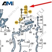 Трубопровод хладагента Audi Q8 e-tron 2024-2024/Audi e-tron 2019-2023 4KE820728C