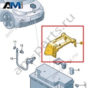 Кронштейн розетки Volkswagen id3 2020-2024 1EA915345