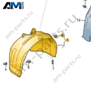 Подкрылок Volkswagen id4/id5 2021-2024 11A809957D