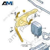 Держатель Audi A6 (C8) 2019-2024 4K1907286A