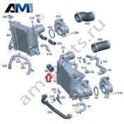 Шланг наддува на Mercedes W465 AMG G63 (M177) A1770904002