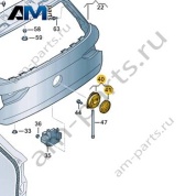 Привод крышки багажника с камерой 5HG827469CDPJ для Volkswagen Golf 8 2019-2026
