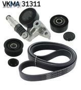 Комплект замены ремня генератора SKF (VKMA31311) на Volkswagen Touareg I (2003-2010) 3.0TDI