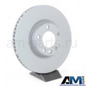 Диск тормозной передний левый на Touareg 7P рестайлинг (4.2TDI/TFSI) 7P6615301B