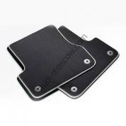 Комплект задних ковриков в салон (текстиль) Ауди А4 (В7) 8E0061276PMNO