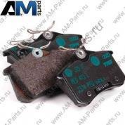 Колодки тормозные задние Superb I 8E0698451A