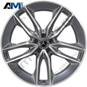 Литой диск задний R22 серый глянец Mercedes GLE V167 A16740137007X44