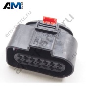 Корпус плоского разъема с фиксатором контактов Audi A8 (D4) 2014-2017 4H0973717B