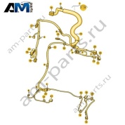 Жгут проводов каркаса сиденья VAG 11C971391F
