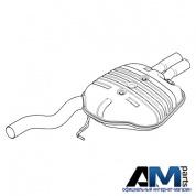 Задний глушитель 18307535104 на BMW (E60) 525i-525iX