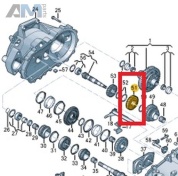 Шестерня VAG 02T311285AK