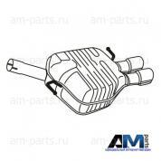 Задняя часть глушителя Audi A4 (B8) 1.8 CABA/CABB 8K0253609H