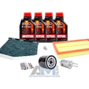 Набор ТО-2/4 для Фольксваген Гольф 6 1.4 16V 75 л.с. с маслом Motul 5W40